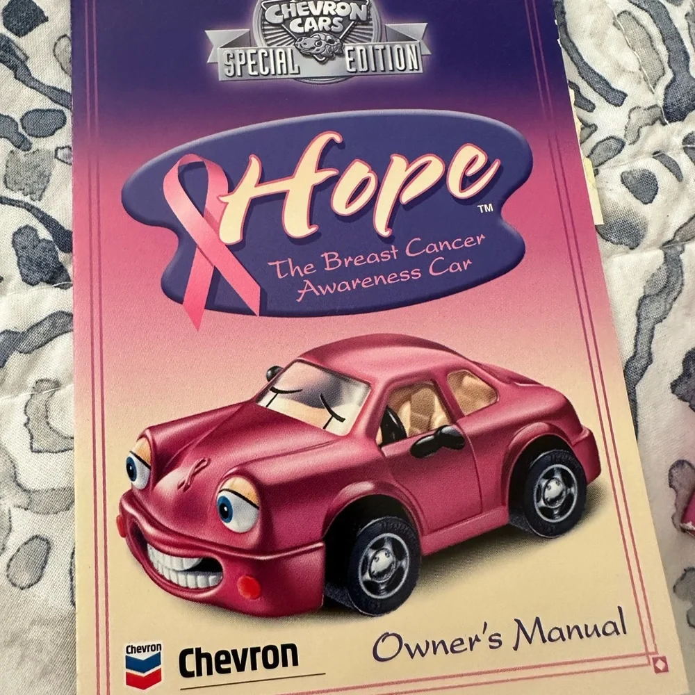 Chevron Cars Special Edition Breast Cancer Awareness pink antique Chevron car. - Picture 7 of 8